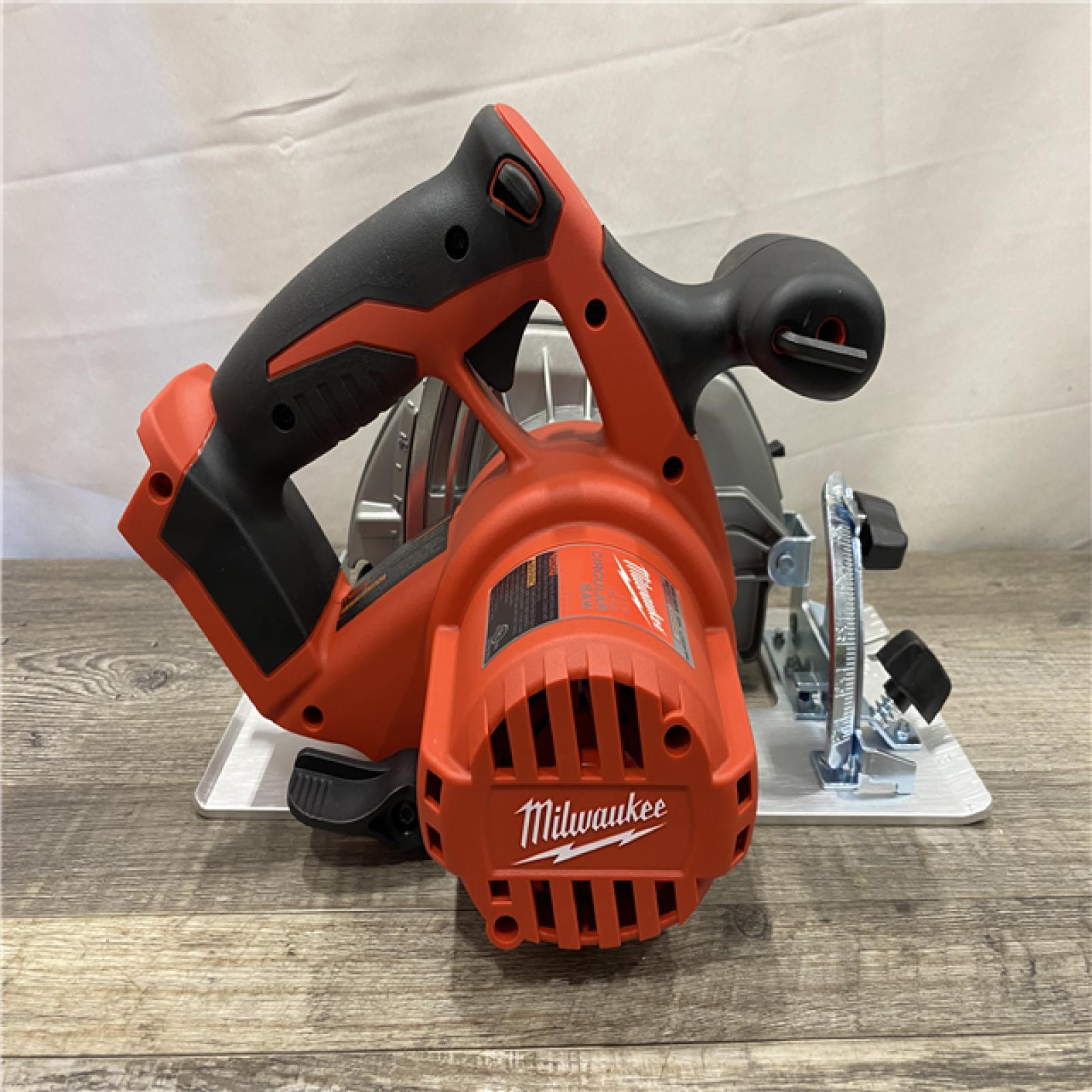 AS-IS Milwaukee 18V Lithium-Ion Cordless 6-1/2 in. Circular Saw (Tool-Only)