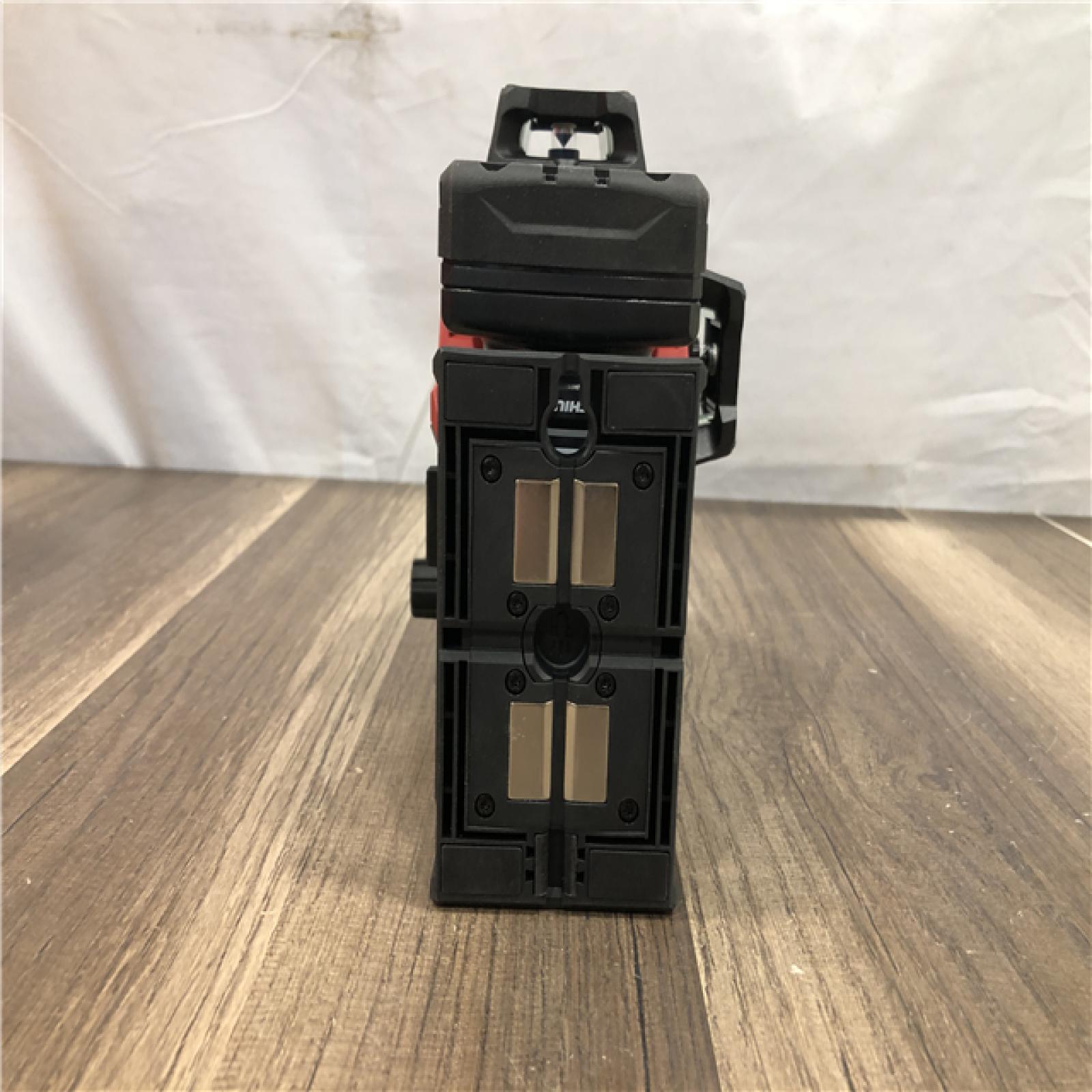 AS-IS Milwaukee 12-Volt Lithium-Ion Cordless Green 250 ft. 3-Plane Laser Level Kit