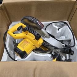 AS-IS  DEWALT 15 Amp Corded 10 in. Compound Single Bevel Miter Saw