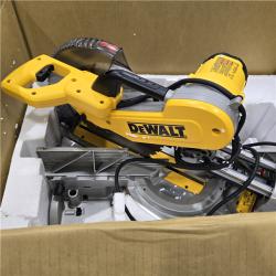 LIKE NEW! - DEWALT 12-in Dual Bevel Sliding Compound Miter Saw