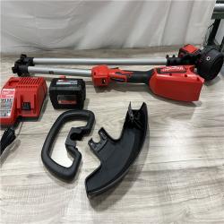 AS-IS Milwaukee Brushless 18V 16 in. Cordless Battery Powered String Trimmer Kit