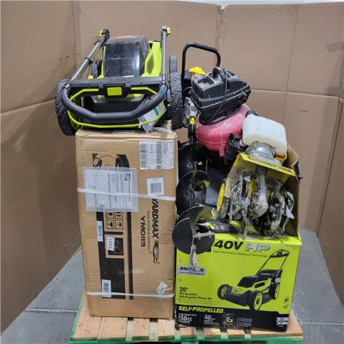 CALIFORNIA AS-IS OUTDOOR POWER EQUIPMENT