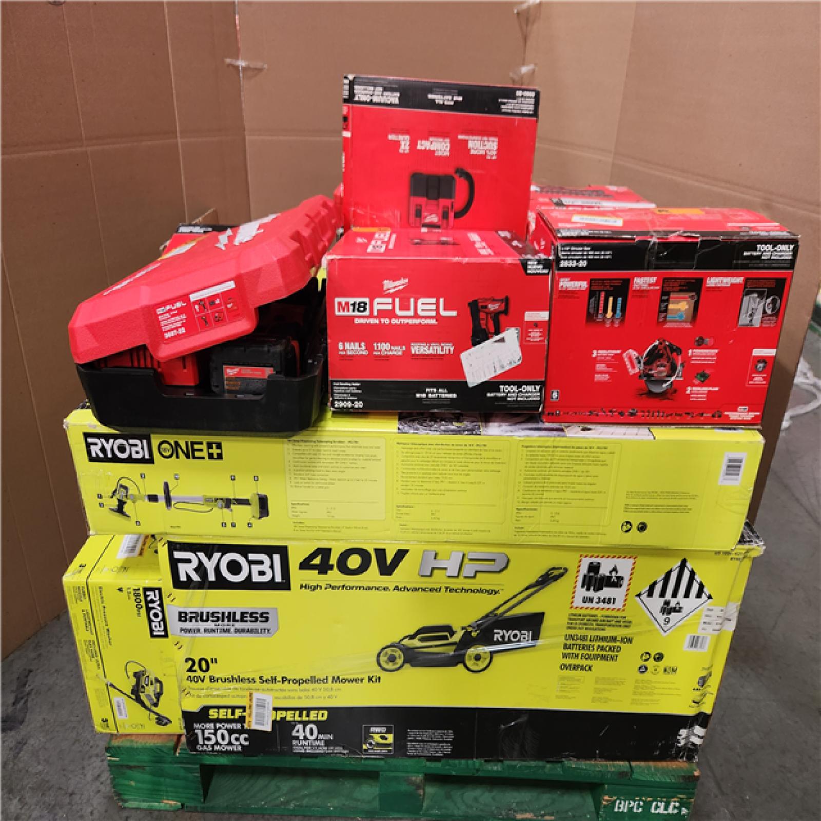 CALIFORNIA AS-IS TOOL PALLET