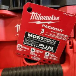 Phoenix NEW Milwaukee PACKOUT 22 in. Rolling Tool Box  22 in. Large Tool Box and 22 in. Medium Tool Box ProSystem Low Profile Handle