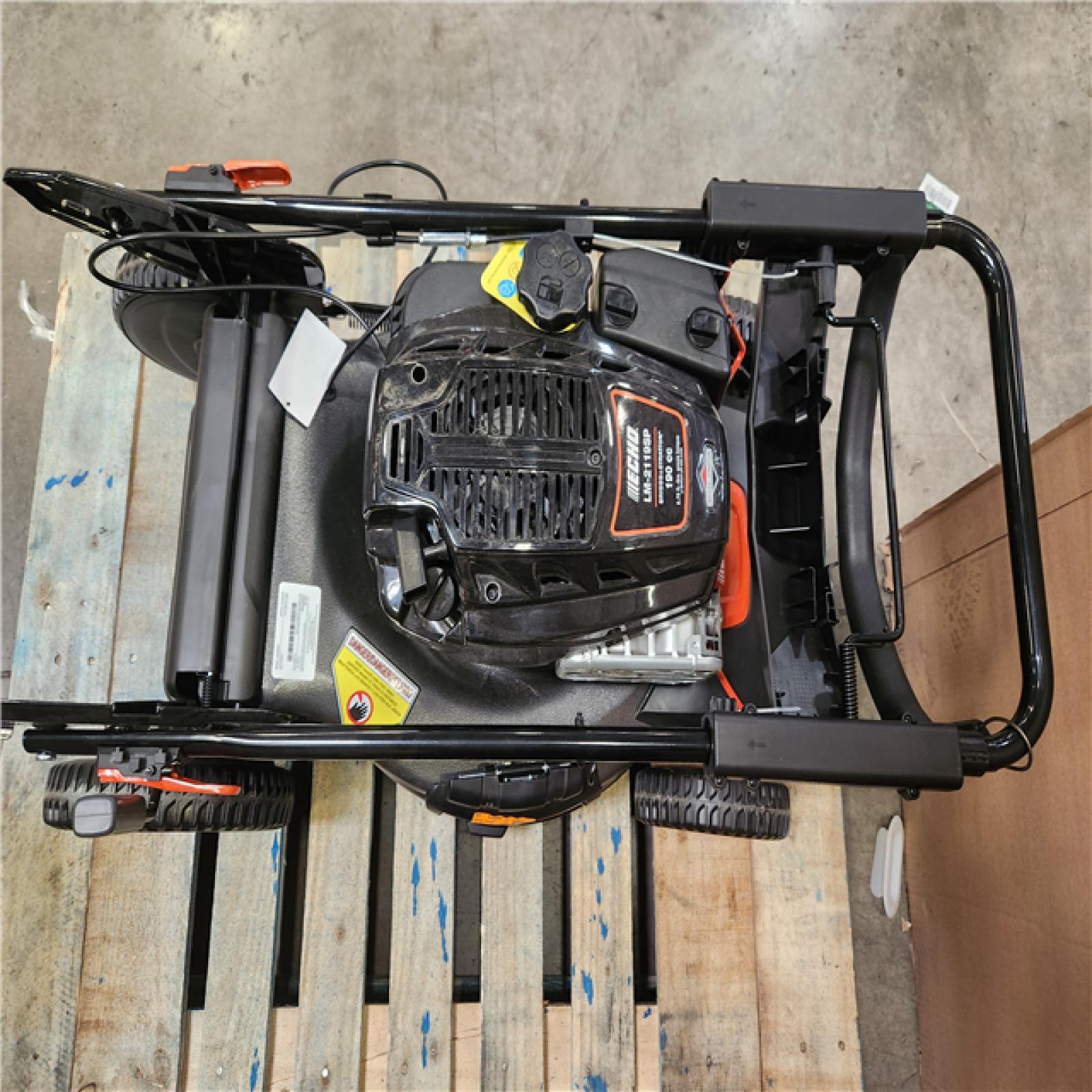 Phoenix ECHO 21 in. 190 cc Briggs and Stratton Gas 3-in-1 Dual Blade RWD Self-Propelled Lawn Mower with Single Lever Deck Adjustment