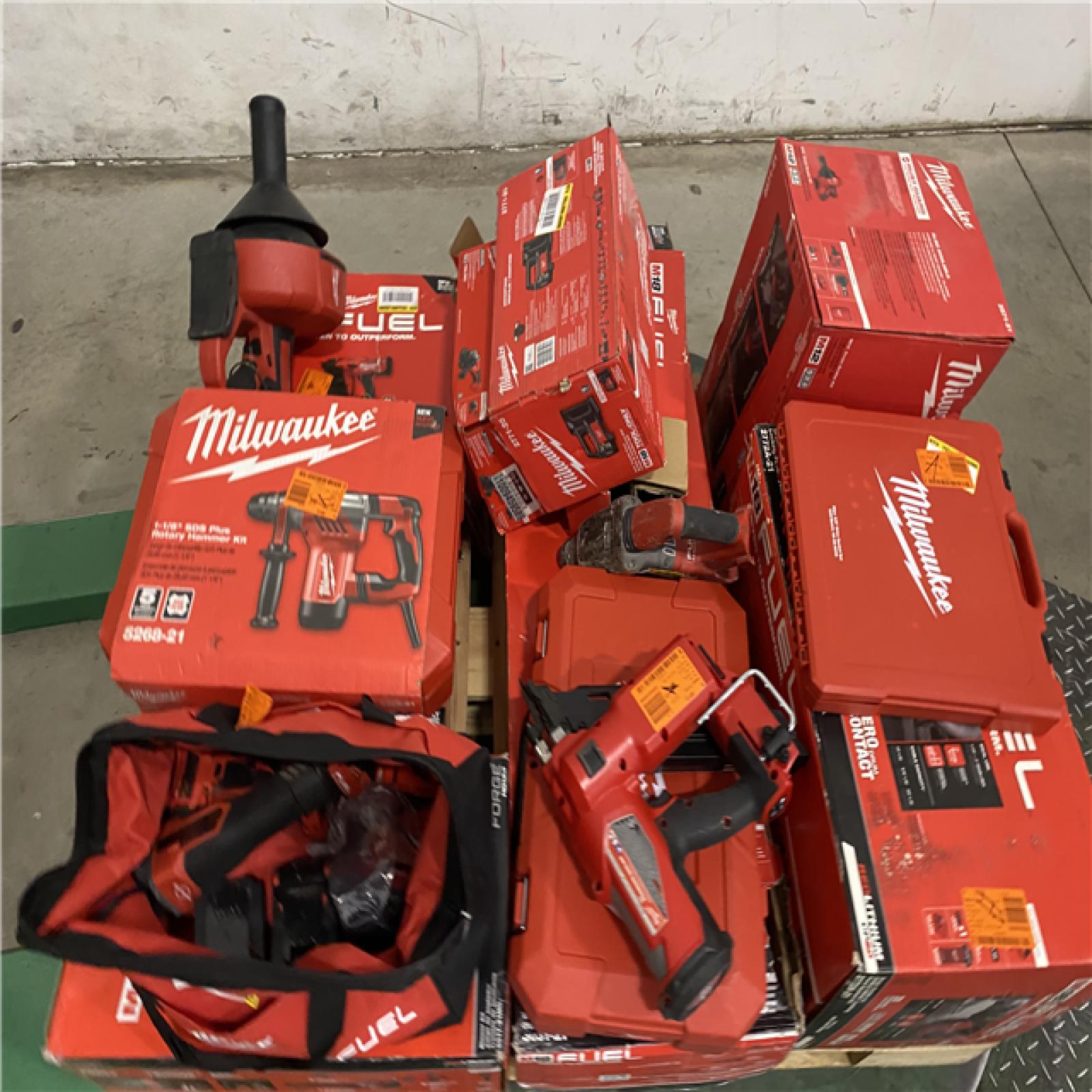 Dallas Location - As-Is MILWAUKEE Tool Pallet