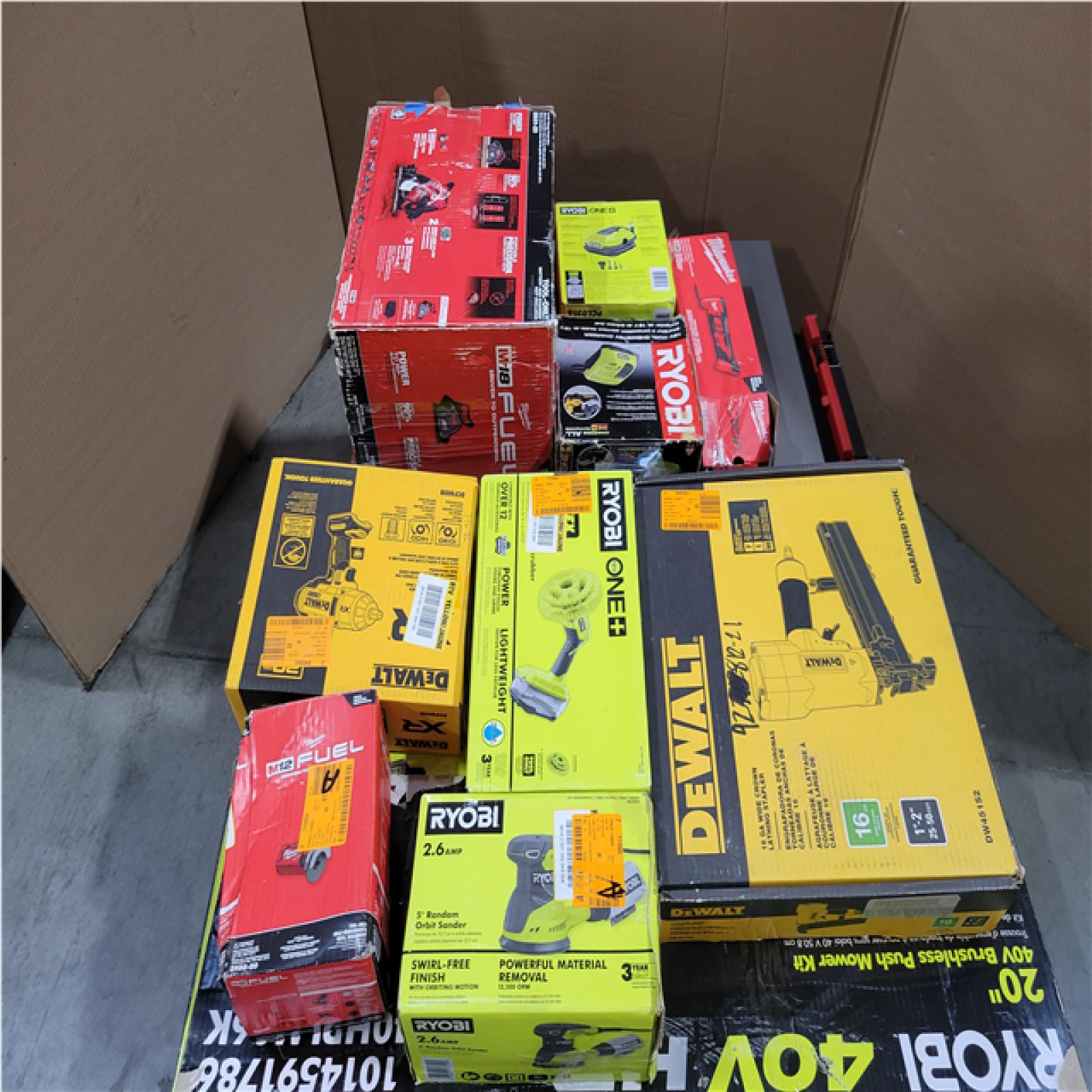 CALIFORNIA AS-IS TOOL PALLET