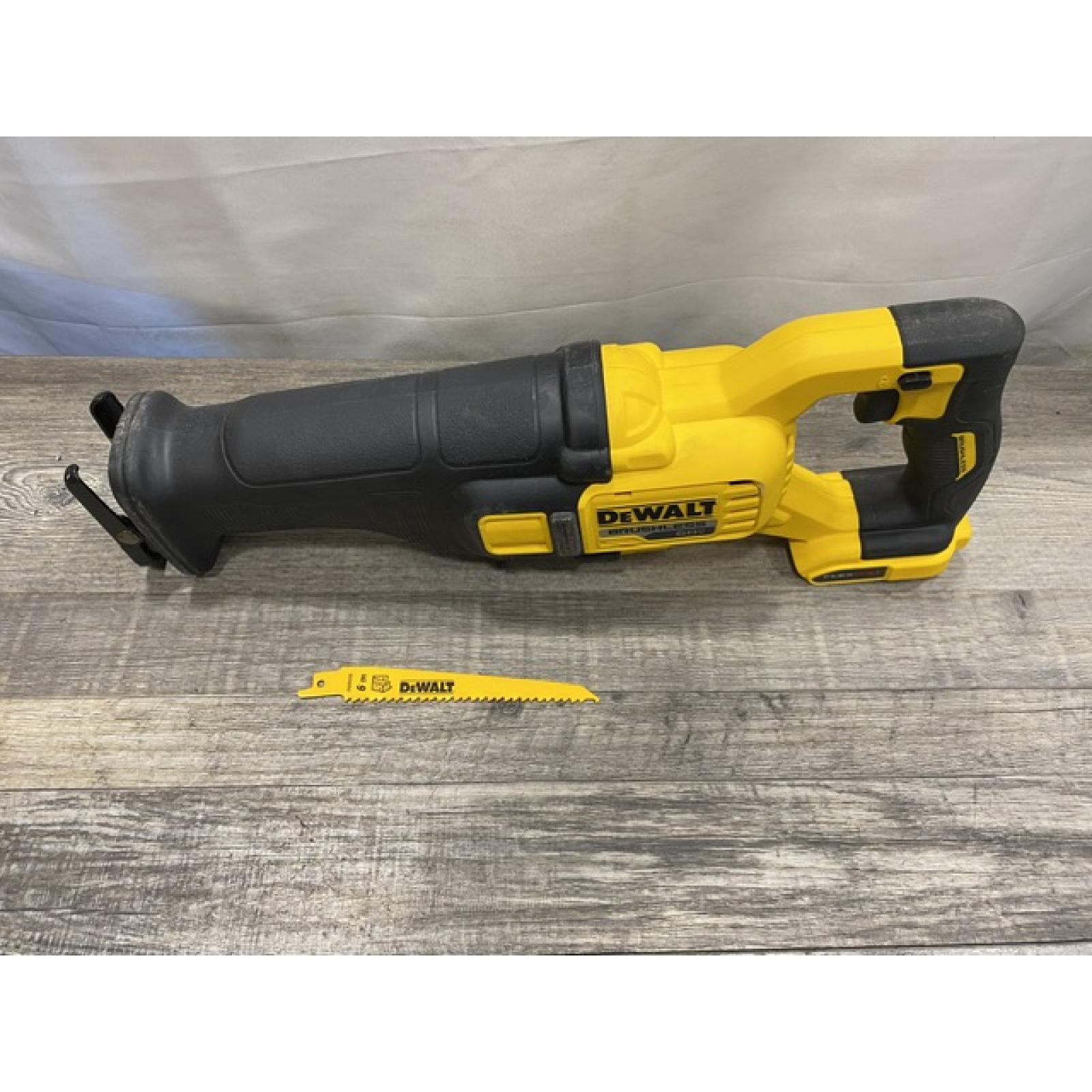 AS-IS DEWALT FLEXVOLT 60V MAX Cordless Brushless Reciprocating Saw (Tool Only)