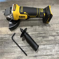 AS-IS DEWALT 20V XR Cordless 4-1/2. in. to 5 in. Variable Speed Angle Grinder (Tool Only)