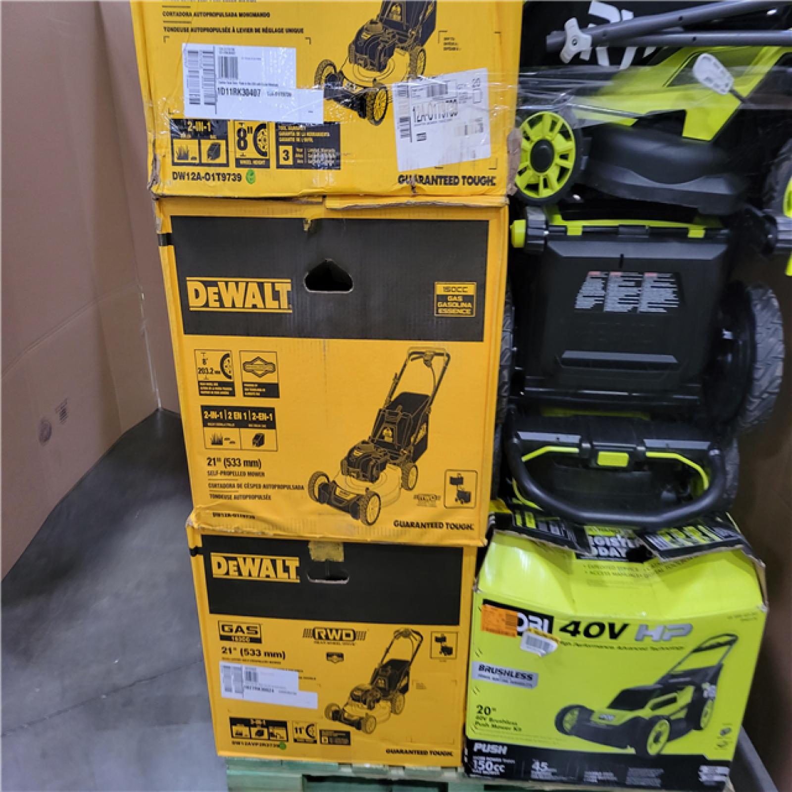 CALIFORNIA AS-IS OUTDOOR POWER EQUIPMENT