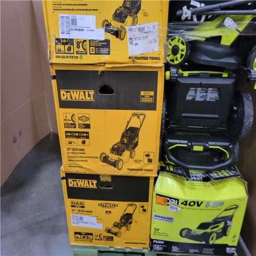 CALIFORNIA AS-IS OUTDOOR POWER EQUIPMENT