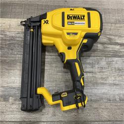 AS-IS DEWALT 20V MAX XR Lithium-Ion Electric Cordless 18-Gauge Brad Nailer (Tool Only)