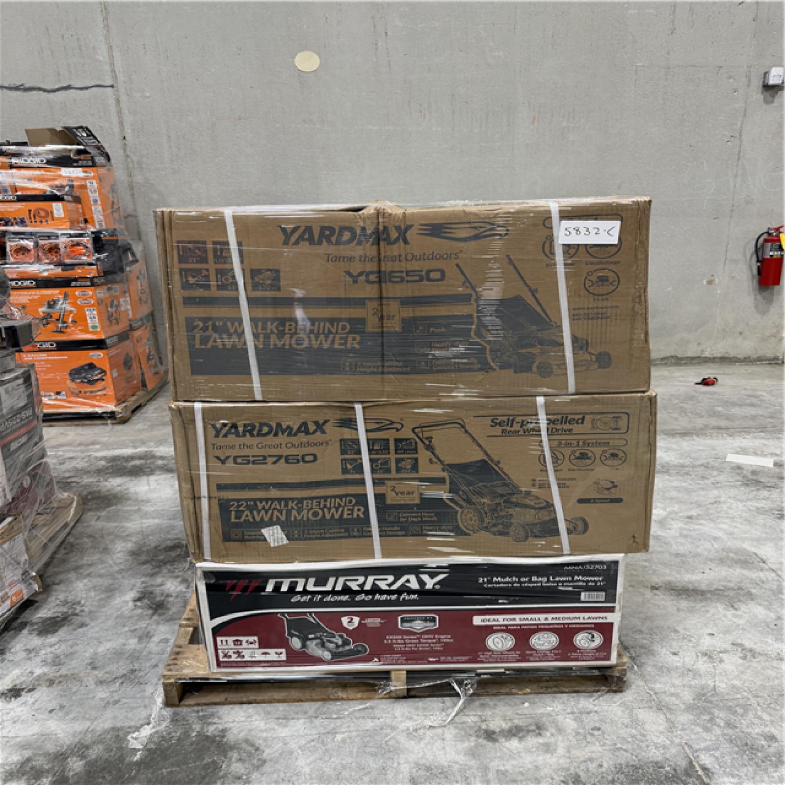Atlanta Location As-Is Tools Partial Truckload (6 pallets) 5832-C