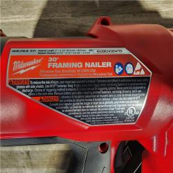 HOUSTON LOCATION - AS-IS M18 FUEL 3-1/2 in. 18-Volt 30-Degree Lithium-Ion Brushless Cordless Framing Nailer (Tool-Only)