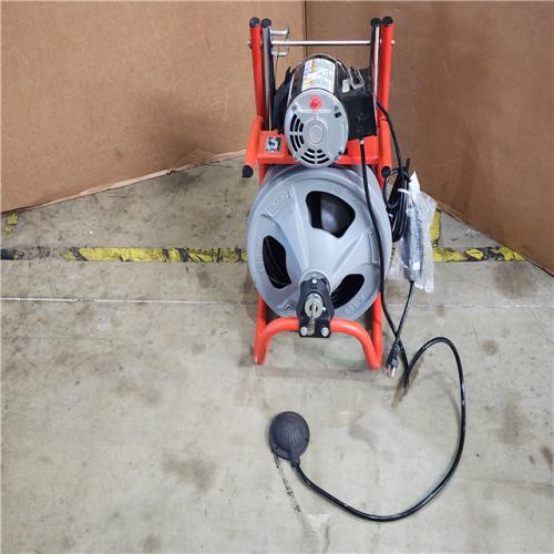 HOUSTON LOCATION - AS-IS RIDGID K-400 Drain Cleaning Snake Auger 120-Volt Drum Machine