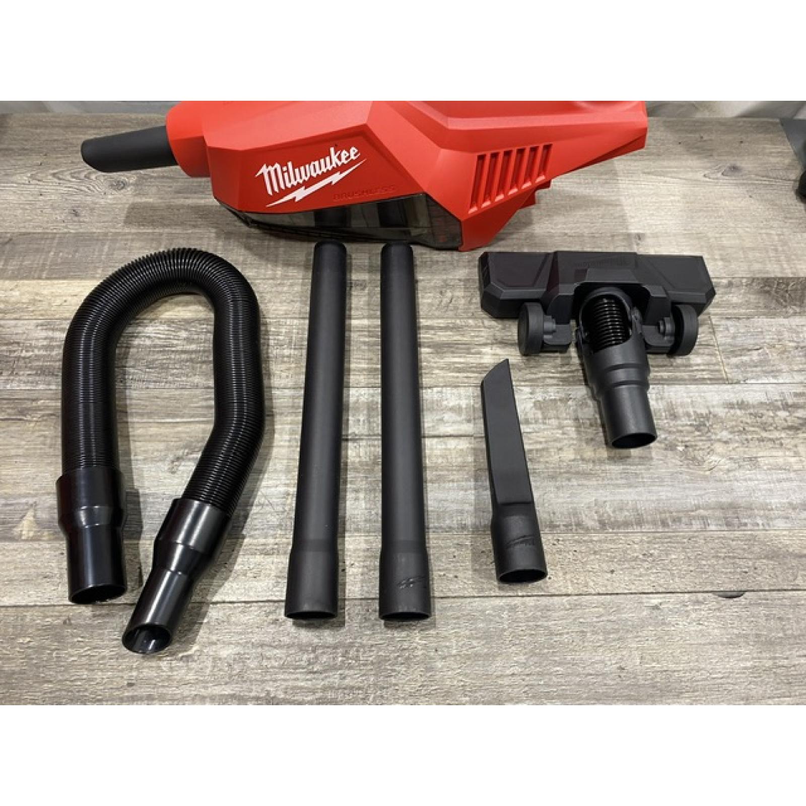 AS-IS Milwaukee 18-Volt Lithium-Ion Brushless Bagless Cordless HEPA Handheld Vacuum