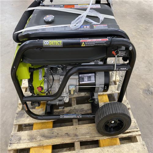 Houston Location - AS-IS Ryobi Easy Start 6,500 Running Watts 8,125 Starting Watts Generator