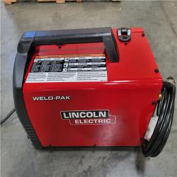 CALIFORNIA NEW LINCOLN ELECTRIC 180 I MP DV WELD-PAK