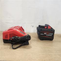 AS-IS- Milwaukee 18-Volt Lithium-Ion REDLITHIUM FORGE Starter Kit with 12. 0Ah Battery and Charger