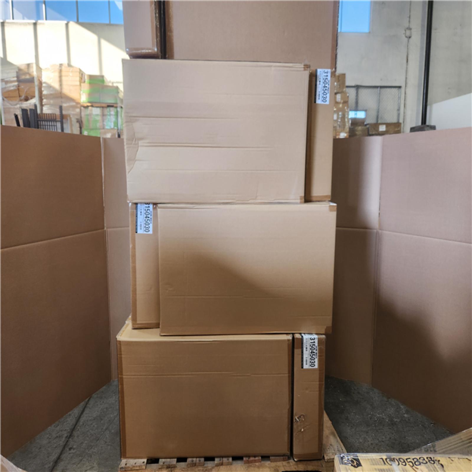 Phoenix NEW EnviroLite LED 32.3 inch Brushed Nickel Flush Mount Ceiling Light Pallet 28-Lights (SEALED)