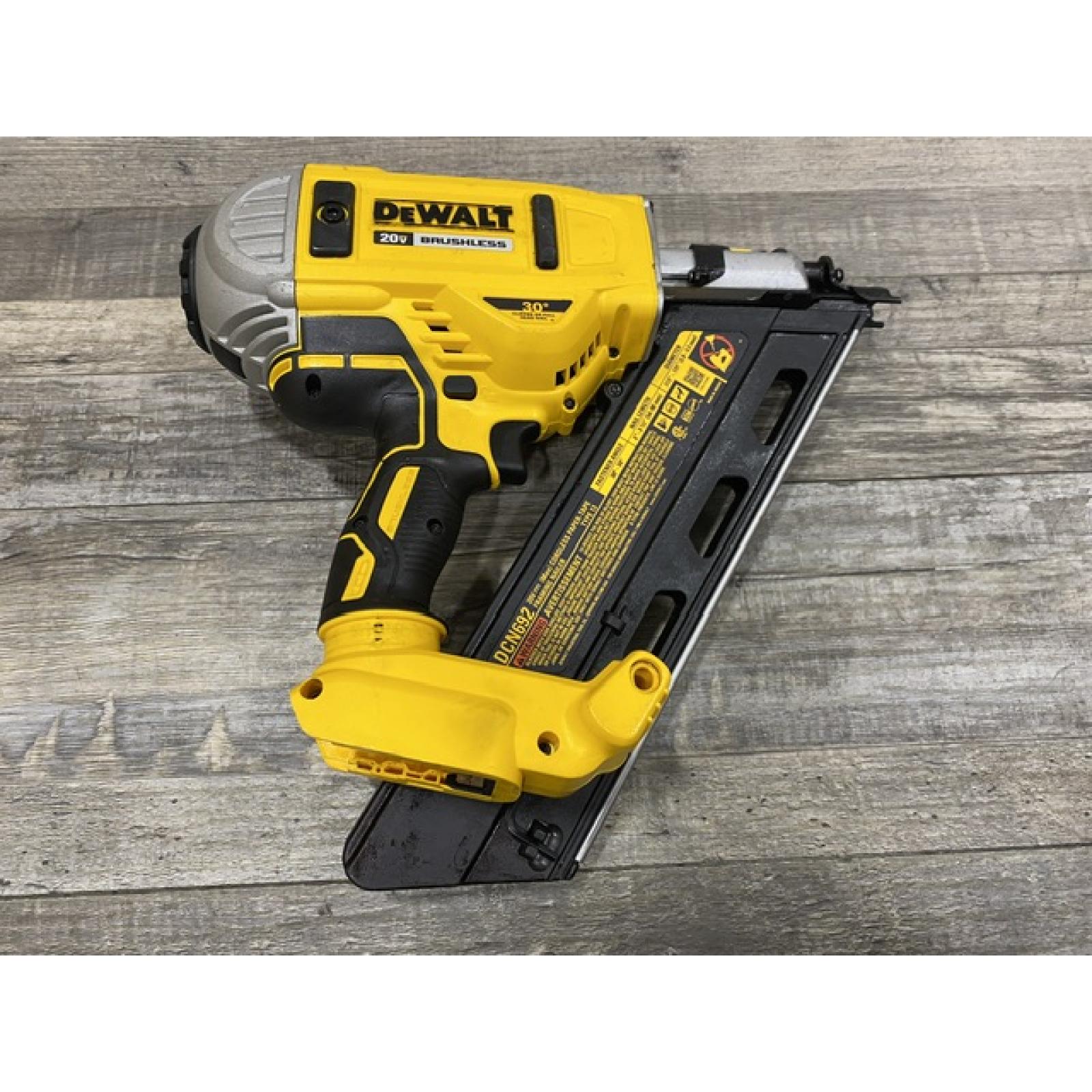 AS-IS DEWALT 20V MAX Brushless Li-Ion Framing Nailer (Tool Only)