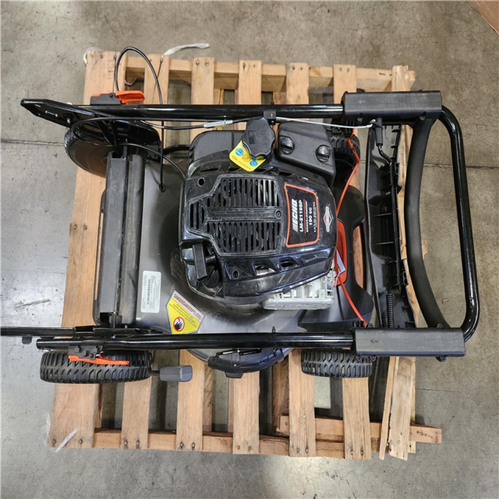 Phoenix ECHO 21 in. 190 cc Briggs and Stratton Gas 3-in-1 Dual Blade RWD Self-Propelled Lawn Mower with Single Lever Deck Adjustment (NO BAG)