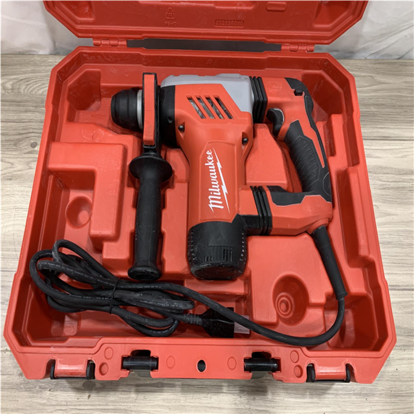 AS-IS Milwaukee 1-1/8 in. Corded SDS-Plus Rotary Hammer With Hardcase
