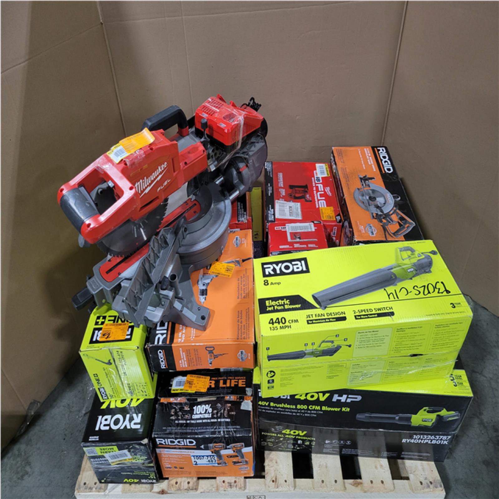 CALIFORNIA AS-IS TOOL PALLET