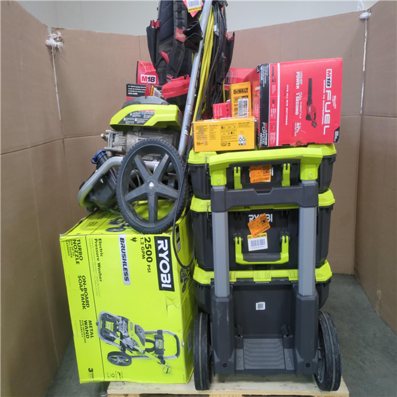 CALIFORNIA AS-IS TOOL PALLET