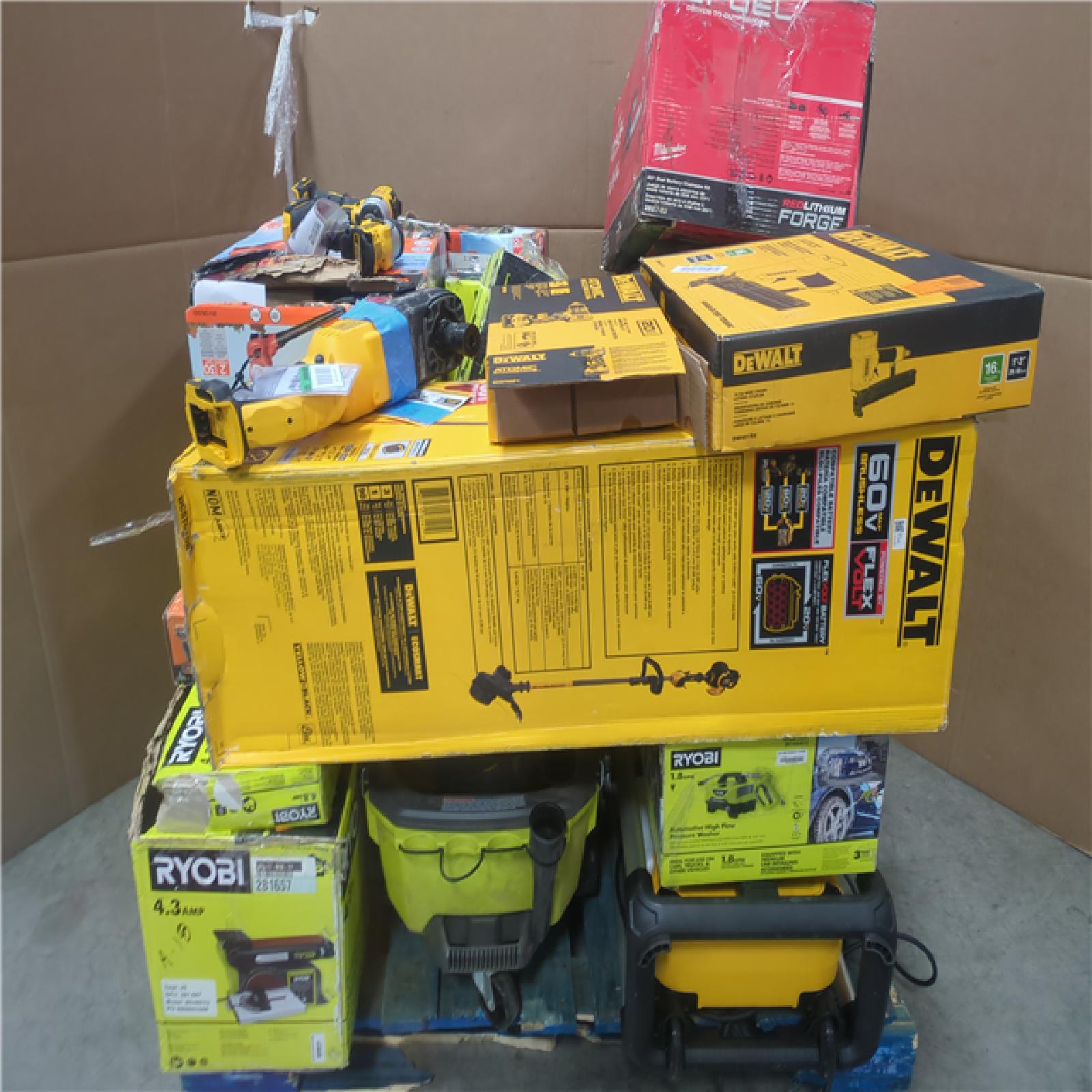 CALIFORNIA AS-IS TOOL PALLET