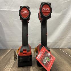 AS-IS Milwaukee M18 FUEL 18V Lithium-Ion Brushless Cordless Hammer Drill and Impact Driver Combo Kit