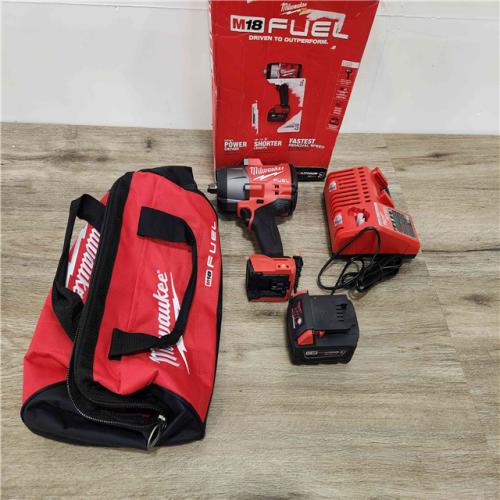 Phoenix Location Like NEW Condition Milwaukee M18 FUEL 18V Lithium-Ion Brushless Cordless 1/2 in. Impact Wrench w/Friction Ring Kit w/One 5.0 Ah Battery and Bag 2967-21