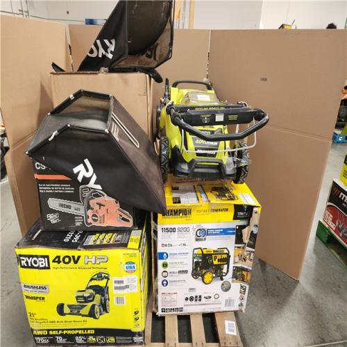 CALIFORNIA AS-IS OUTDOOR POWER EQUIPMENT