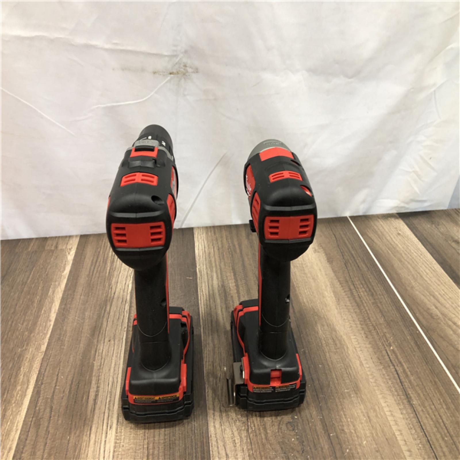AS-IS Milwaukee 18V Lithium-Ion Cordless Drill Driver/Impact Driver Combo Kit