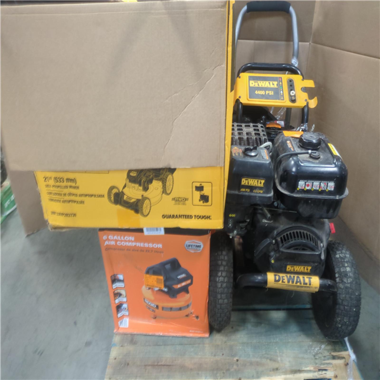California AS-IS OUTDOOR POWER EQUIPMENT
