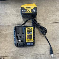 AS-IS DEWALT 20V MAX Lithium-Ion Cordless 1/2 in. Impact Wrench Kit