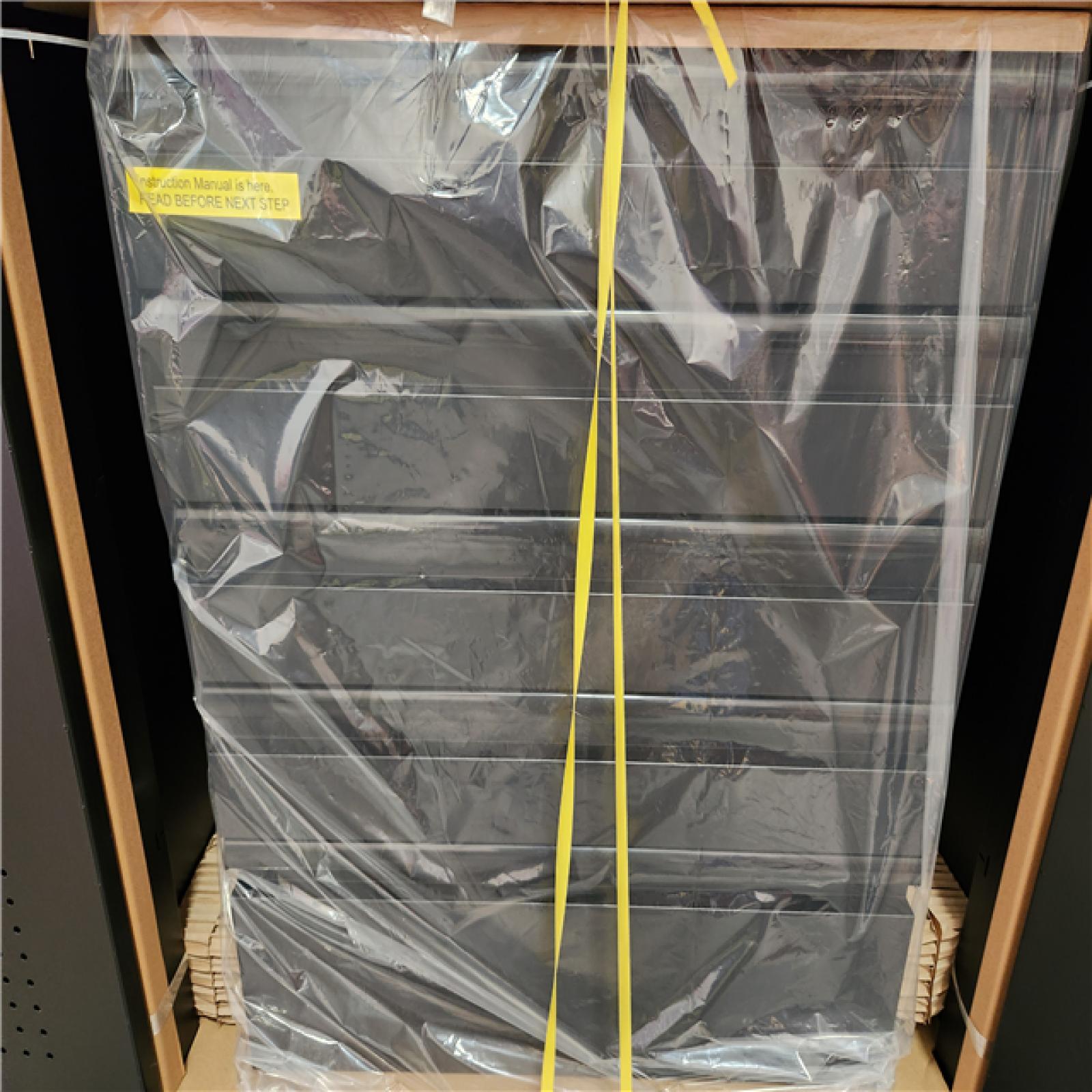 Phoenix Location Husky 3-Piece Heavy Duty Welded Steel Garage Storage System in Black (64 in. W x 81 in. H x 24 in. D)