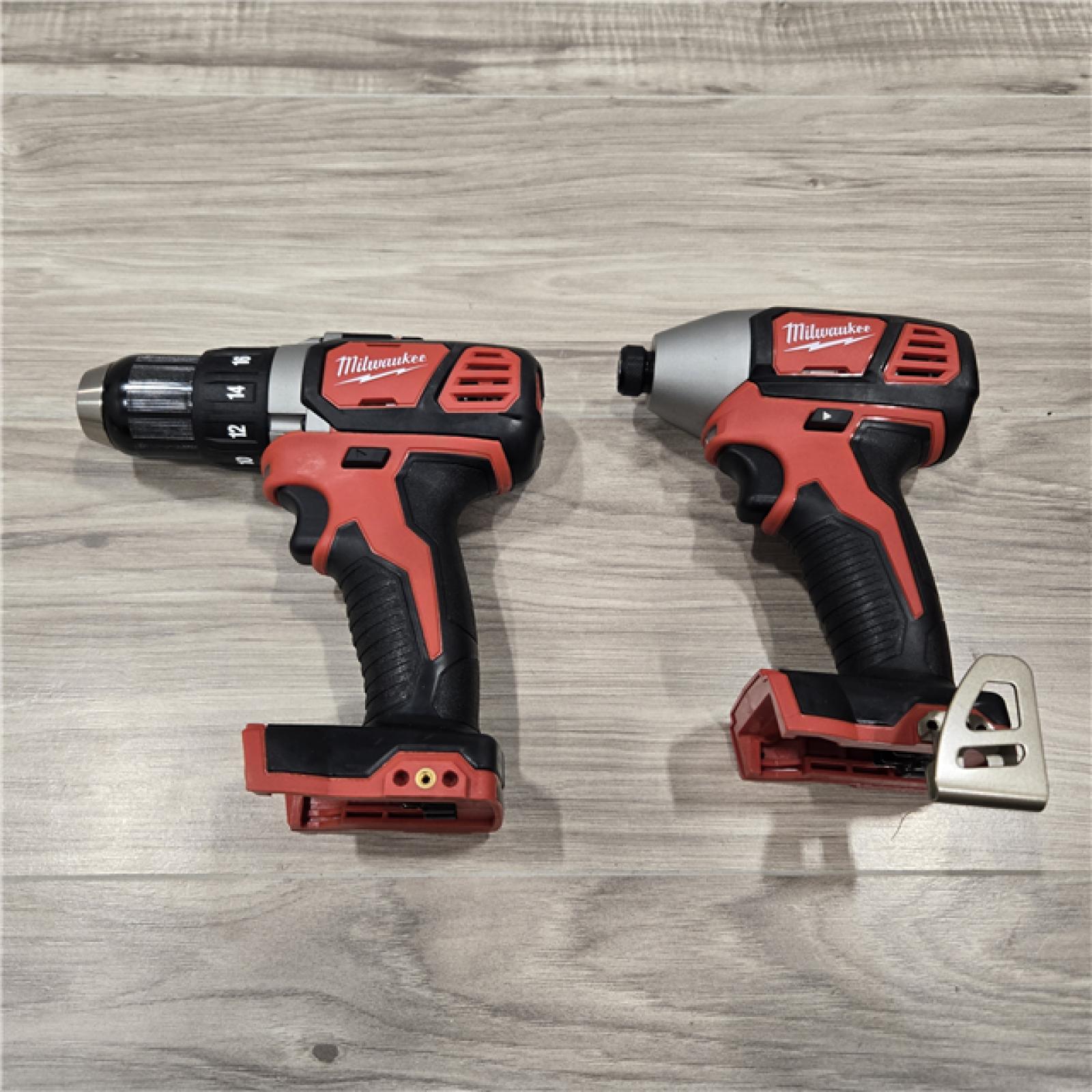 LIKE NEW! - Milwaukee 18V Cordless Brushed 2-Tool Drill/Driver and Impact Driver Kit