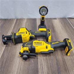AS-IS DEWALT 20-Volt MAX Lithium-Ion Cordless 7-Tool Combo Kit with 2.0 Ah Battery, 5.0 Ah Battery and Charger