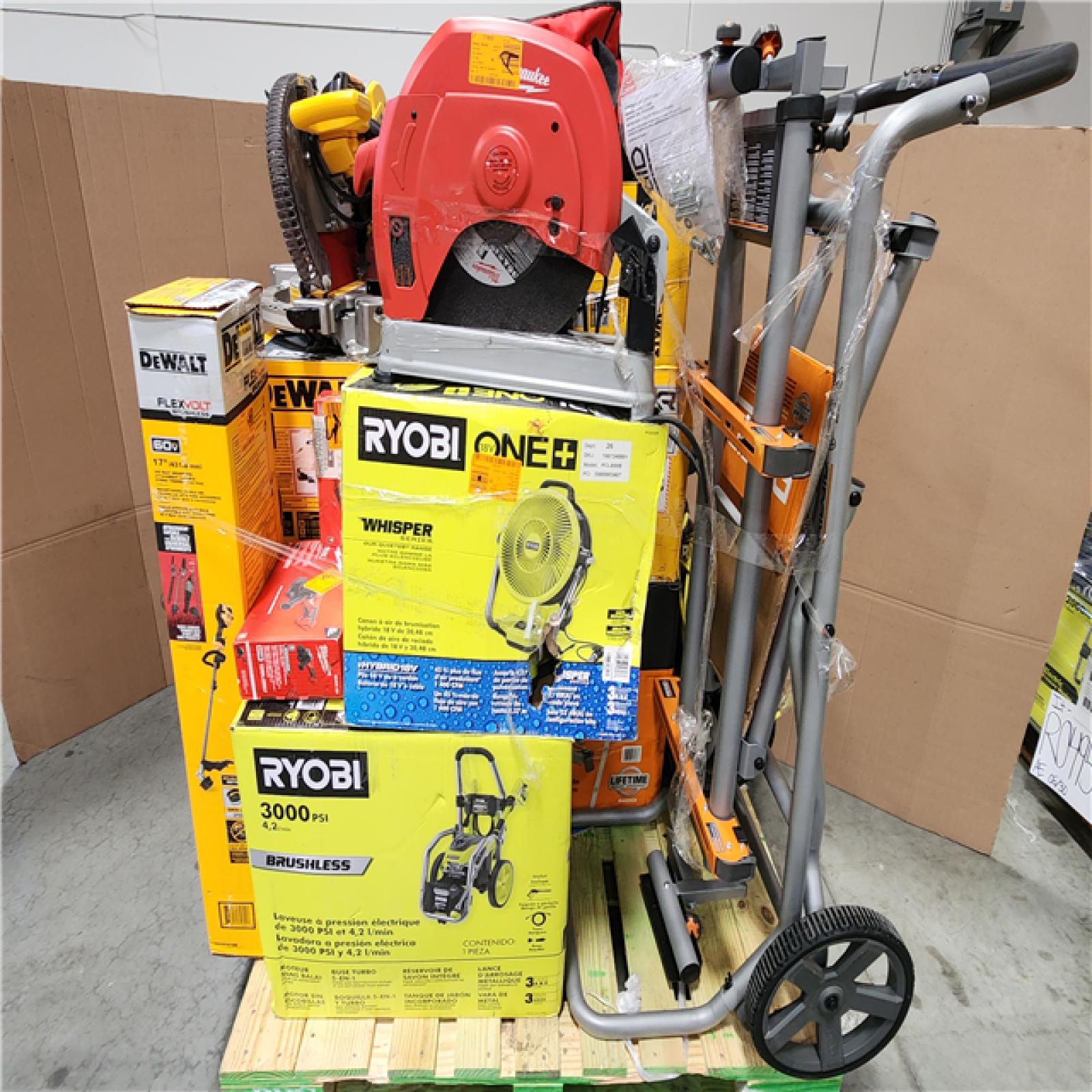 CALIFORNIA AS-IS TOOL PALLET