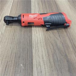 AS-IS MILWAUKEE 2457-20 .38 in. M12 Cordless Ratchet Only