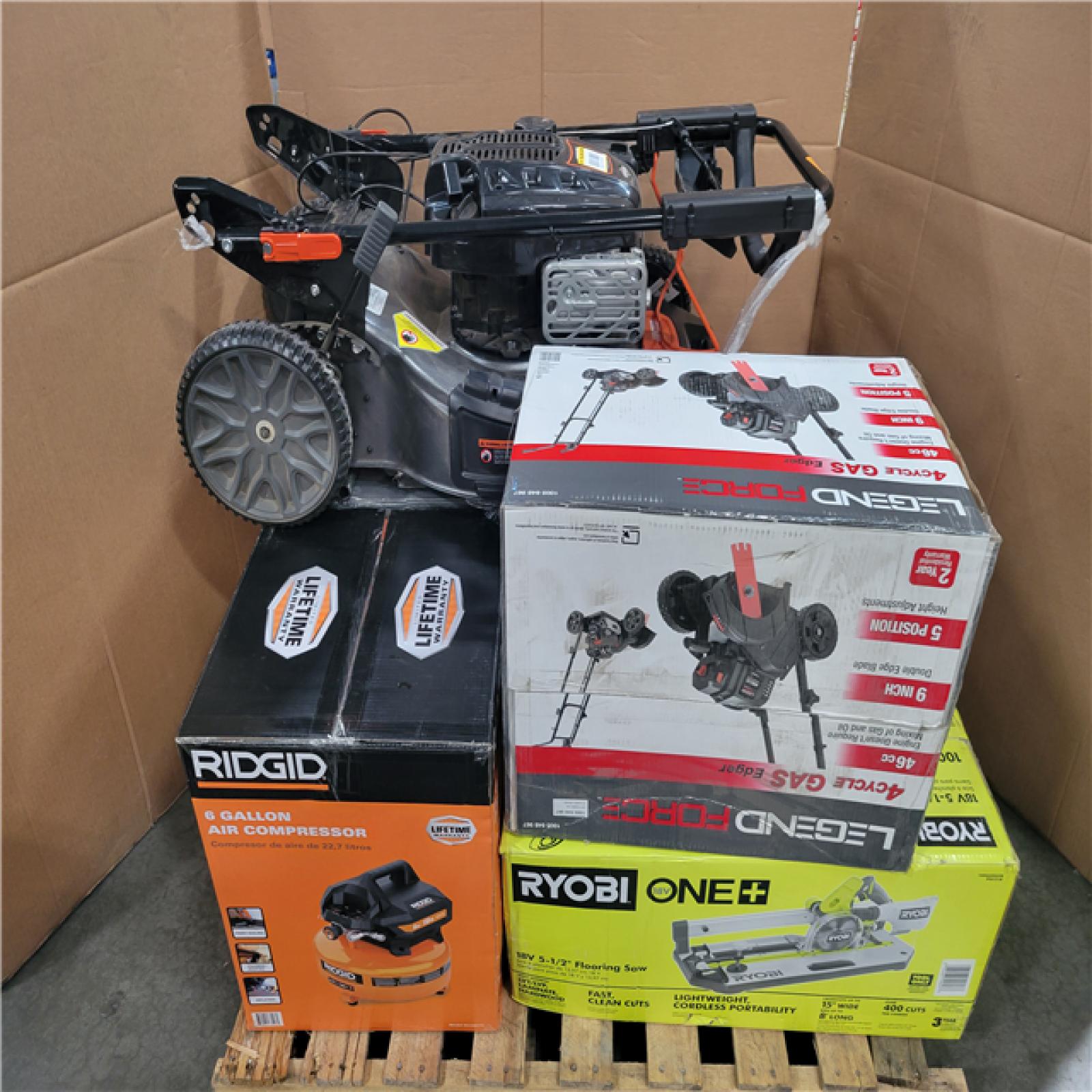 CALIFORNIA AS-IS OUTDOOR POWER EQUIPMENT