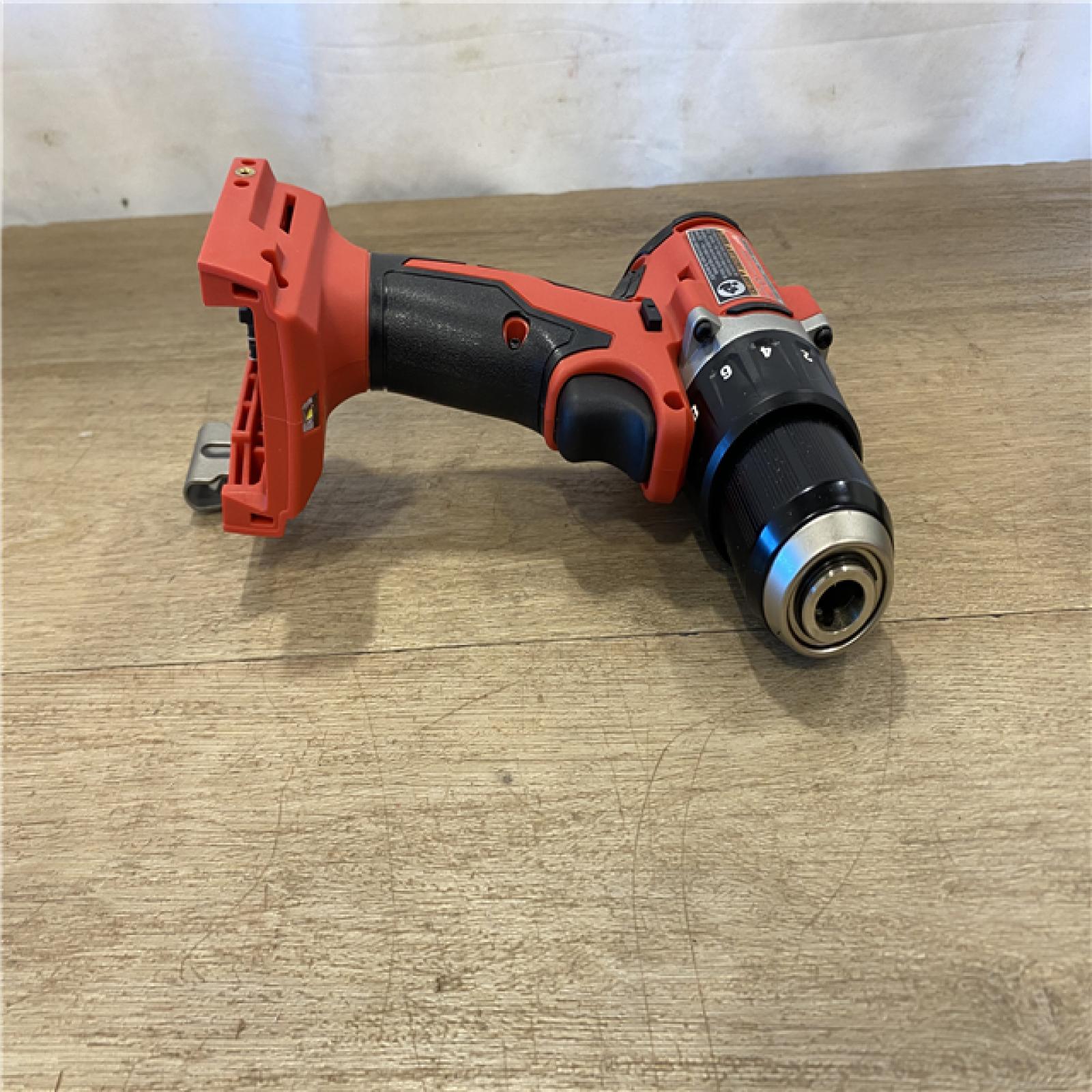 AS-IS Milwaukee 18V Lithium-Ion Brushless Cordless 1/2 in. Compact Drill/Driver (Tool-Only)