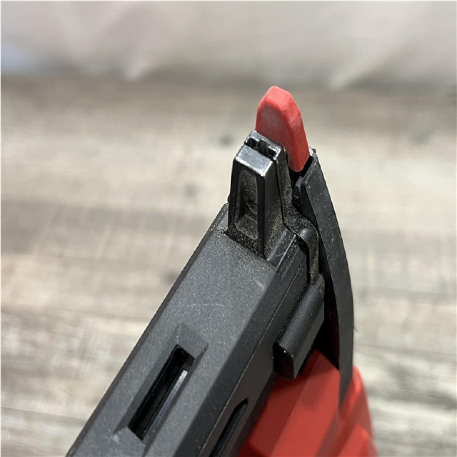 AS-IS Milwaukee FUEL 18-Volt Lithium-Ion Brushless Cordless 18-Gauge 1/4 in. Narrow Crown Stapler (Tool-Only)