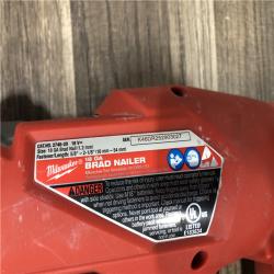 AS-IS Milwaukee M18 FUEL 18-Volt Lithium-Ion Brushless Cordless Gen II 18-Gauge Brad Nailer (Tool-Only)