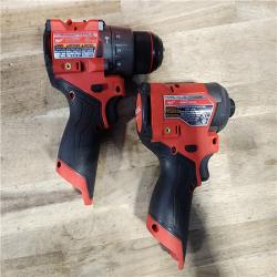 HOUSTON LOCATION - AS-IS Milwaukee 3497-22 12V Brushless Hammer Drill and Impact Driver Combo Kit