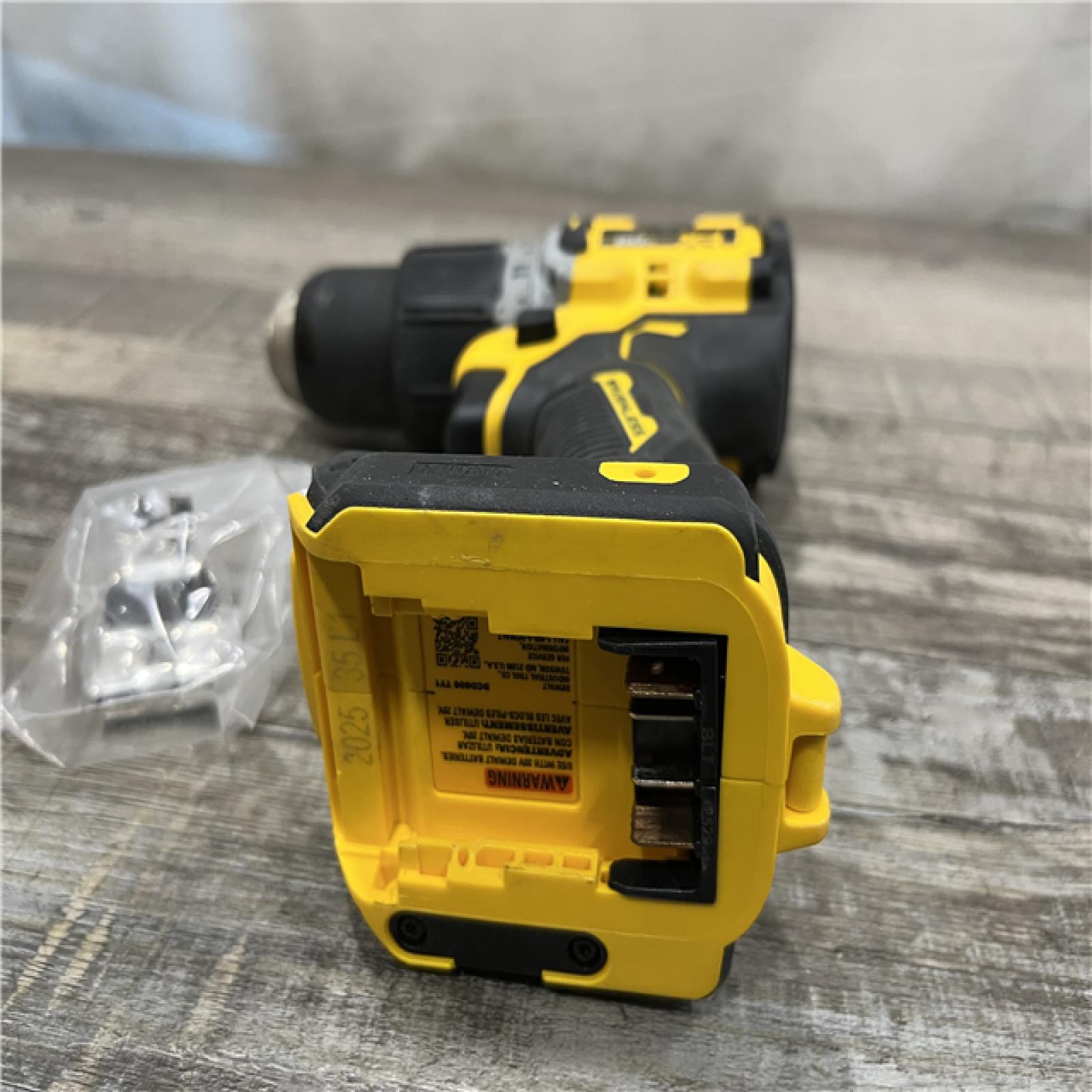 AS-IS DEWALT 20V XR Brushless Cordless 1/2 in. Hammer Drill (Tool-Only)