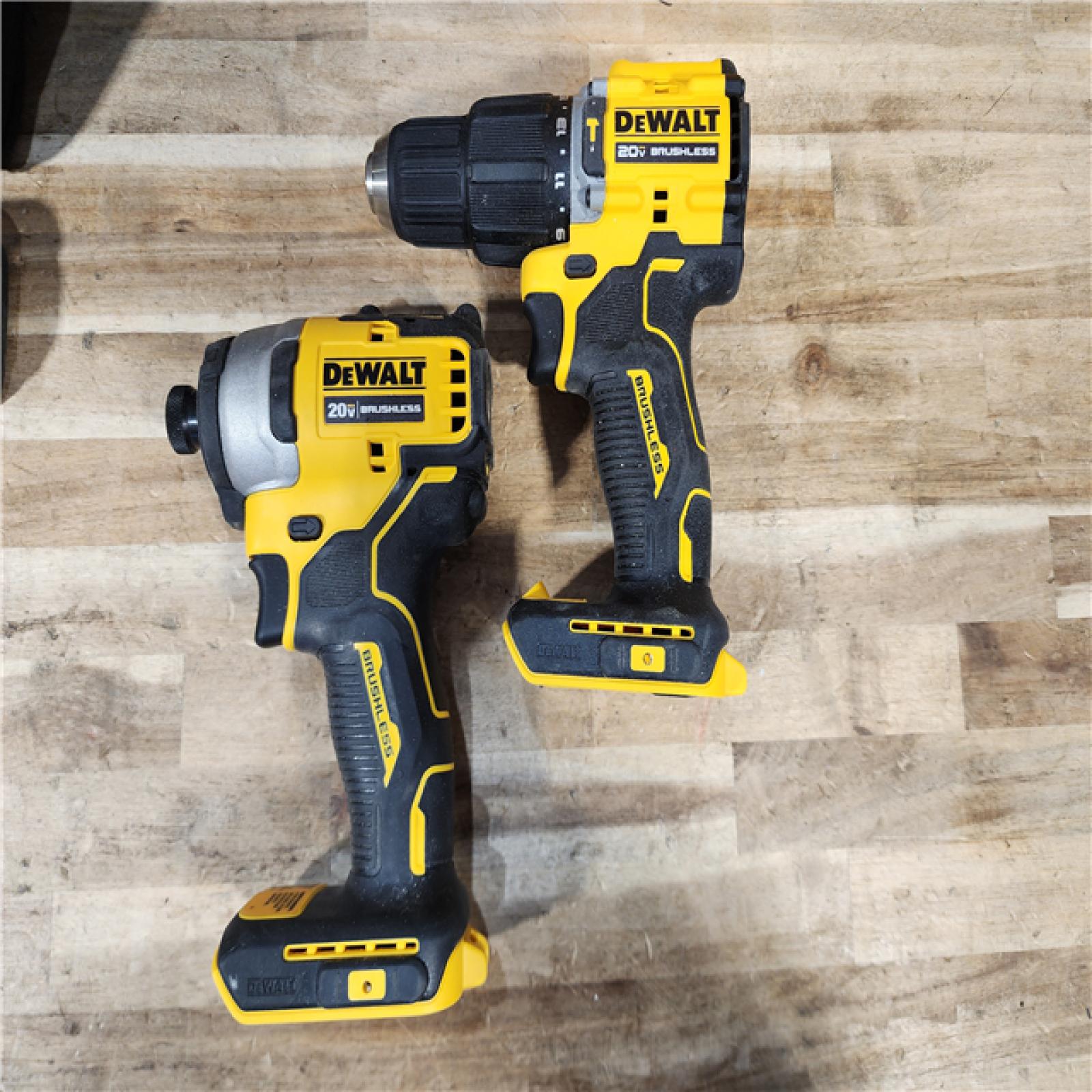 HOUSTON LOCATION - AS-IS DEWALT 20V MAX Lithium-Ion Cordless 2-Tool Combo Kit