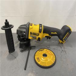 AS-IS - DEWALT 60V MAX Cordless Brushless 4.5 in. to 6 in. Small Angle Grinder with Kickback Brake