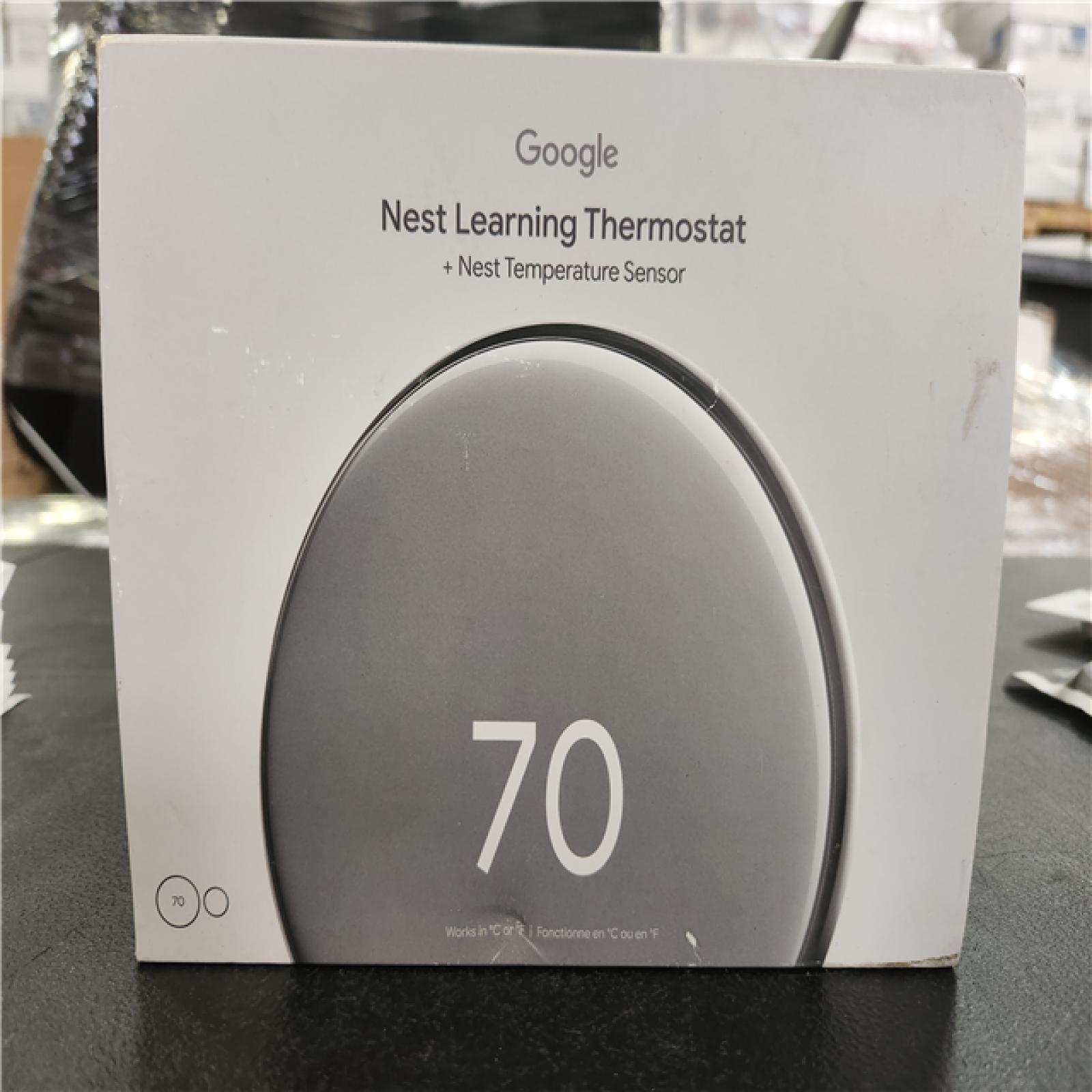Phoenix NEW Google Nest Learning Thermostat (4th Gen) with Nest Temperature Sensor (2nd Gen)
